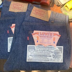 Original Levi's 501 Men's Jeans - Dark Blue